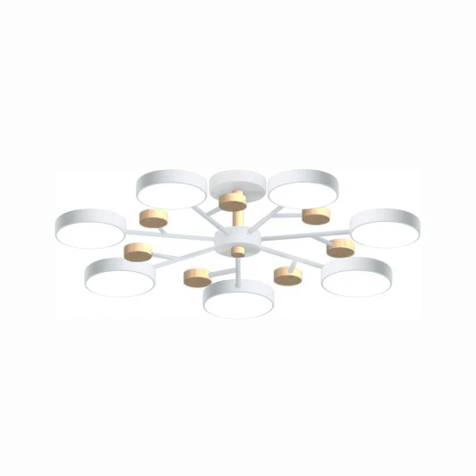 L3205-800 WH Потолочная люстра светодиодная на штанге LED4U LED4U L3205-800 WH