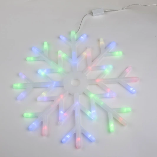 ULD-H4040-048/DTA RGB IP20 SNOWFLAKE Световая фигура Uniel ULD-H4040-048/DTA RGB IP20 SNOWFLAKE