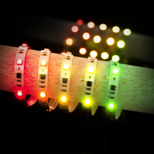 5050 12V 30Led 7,2W RW IP20 Бегущая волна Светодиодная лента Elektrostandard 5050 12V 30Led 7,2W RW IP20 Бегущая волна