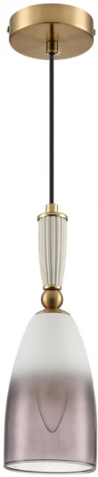 8285/1A Подвесной светильник Lumion Derbi 8285/1A античная бронза/белый, металл/керамика/стекло Е14 1*40W 220V (на проводе)