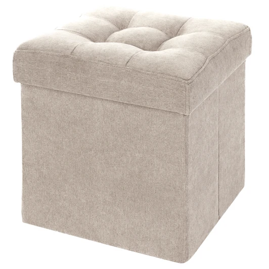 13583 Пуфик Dreambag складной Светло-Бежевый Велюр 13583