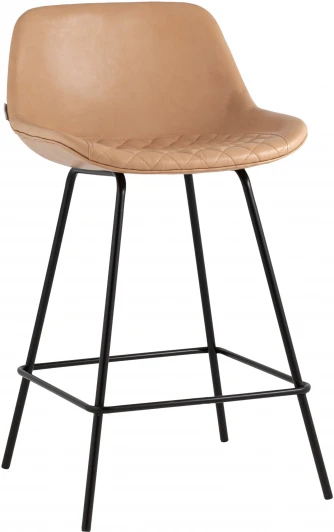 УТ000036646 Стул полубарный Stool Group Деймон экокожа бежевый УТ000036646