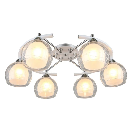 OML-28313-06 Потолочная люстра Omnilux Saragossa OML-28313-06