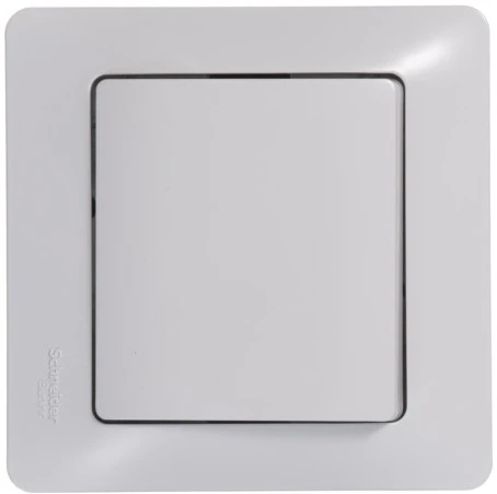 GSL000115 Выключатель встраиваемый одноклавишный (белый) Systeme Electric GSL000115