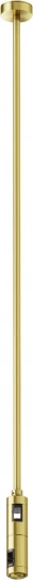TRA159C-D1-BS Крепление потолочное Long двойное 700мм Flarity латунь Maytoni Accessories for tracks Flarity TRA159С-D1-BS (24V)