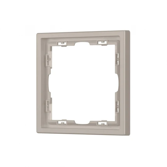 059454 Рамка пластиковая FRM-NOBE-SFPL-1-CA (Arlight, Кашемир) 059454