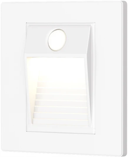 DK1020-WH Встраиваемая подсветка для лестниц и ступеней Denkirs Sensor DK1020-WH (220V, датчик движения)