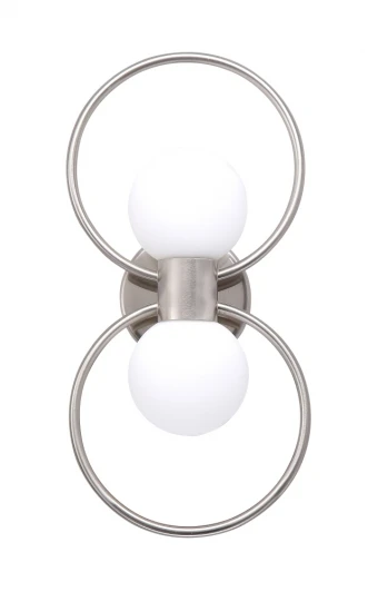 LISTO AP2 NICKEL Настенный светильник Crystal Lux LISTO AP2 NICKEL