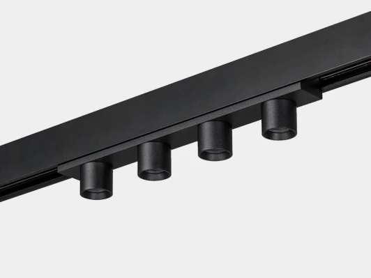 SY-LINK-CE-BL-12-WW Трековый светильник светодиодный, магнитный, черный, 12Вт, 48V IP20 3000К Lumker SY-LINK SY-LINK-CE-BL-12-WW