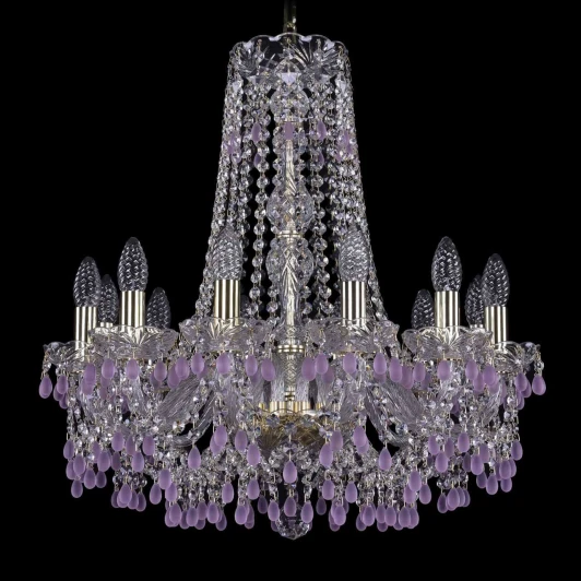 1410/12/195/h-60 G V7010 Подвесная люстра Bohemia 1410 1410/12/195/h-60/G/V7010