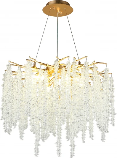 APL.848.03.10 Подвесная люстра Aployt Paulina APL.848.03.10 (220V, хрусталь, на тросе, ветки)