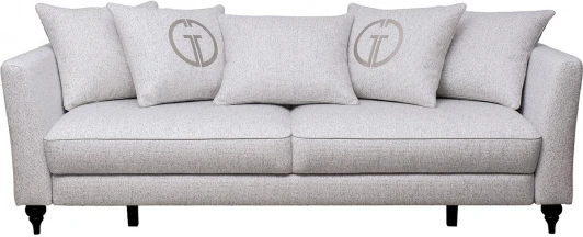 SORRENTO(K)-230M-3K-Santo1902-SECRU+Nev83 Диван Sorrento(K) 230M трехм.раск c кантом,рогожка св.беж Santo1902-SECRU+Nev83 230*101*86 Garda Decor арт.SORRENTO(K)-230M-3K-Santo1902-SECRU+Nev83