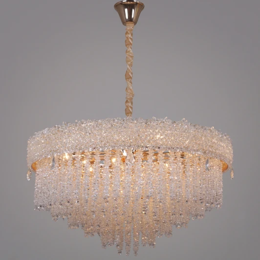 02098-0.4-800 MX GD Подвесная люстра хрустальная Reluce 02098-0.4-800 MX GD