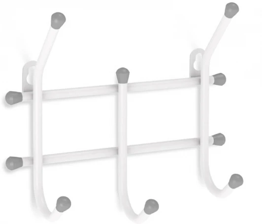 1205461501 Вешалка Стандарт 2/3 белый/серый Sheffilton 1205461501
