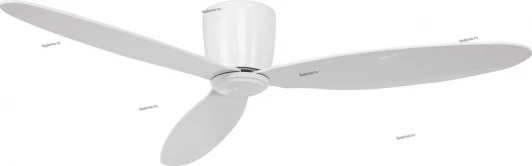 313263CAS Вентилятор потолочный с пультом управления Casafan Eco Plano, 3 лопасти, белый