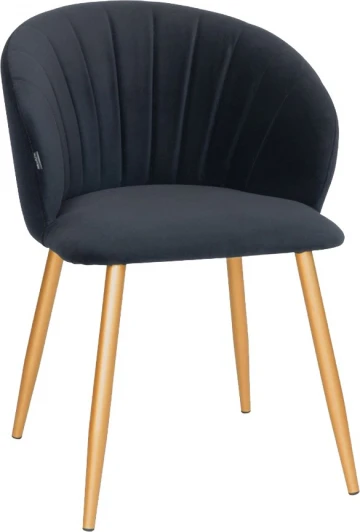 RF 0640 Стул Bradex Home Paola графит, бронза, на поворотном механизме (RF 0640)