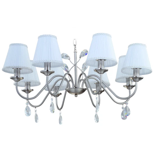 836/8-Whitechrome Подвесная люстра IDLamp 836 836/8-Whitechrome
