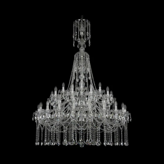 1413/20+10+5/400/XL-164/2d Ni Подвесная люстра Bohemia 1413 1413/20+10+5/400/XL-164/2d/Ni