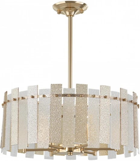 372109/6/350/500 GD Подвесная люстра хрустальная на штанге Arte Milano Sorrento-2109 372109/6/350/500 GD (220V)