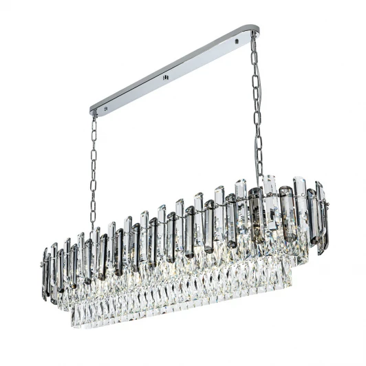 ML.9006.1200 CR-SM Подвесная люстра хрустальная Modelux MODELUX ML.9006.1200 CR-SM