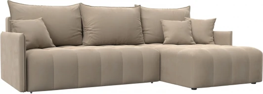 129027 Диван угловой Лига-054 НПБ угол универсальный Лига Диванов (Велюр) арт.129027