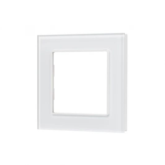 043786 Рамка стеклянная FRM-GLARE-GS-1-WH (Arlight) 043786