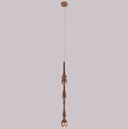 LUX SP1 D COPPER Подвесной светодиодный светильник LUX SP1 D COPPER Crystal