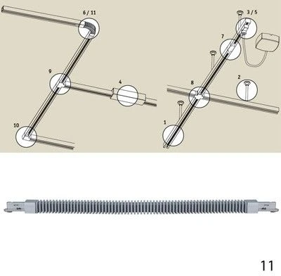 96888 Коннектор Paulmann Urail Cm 96888
