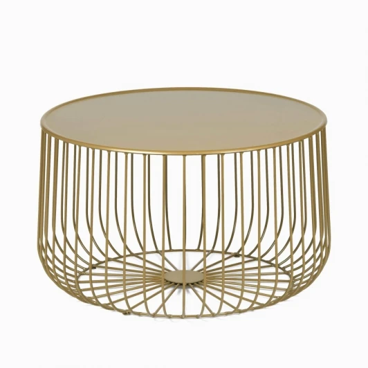 GT-346A Кофейный столик Flat cage диаметр 65 COSMO арт.GT-346A