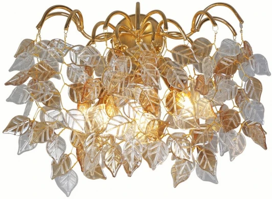 APL.850.01.03 Настенный светильник Aployt Rochell APL.850.01.03 (220V, подвески, листья, ветки)