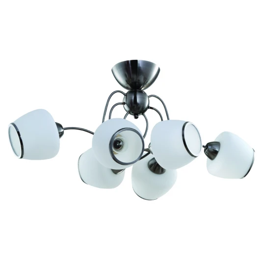 816/6PF-Darkchrome Потолочная люстра IDLamp Andreina 816/6PF-Darkchrome