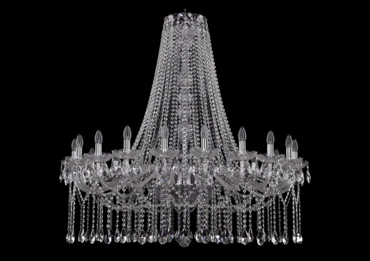 1413/20/400/h-113 Ni Подвесная люстра Bohemia 1413 1413/20/400/h-113/Ni