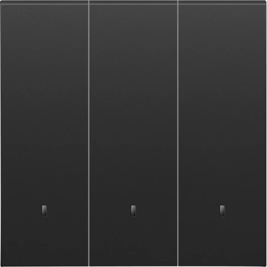 DS28357 Клавиша 3-я с подсветкой, черный графит Donel S08 DS28357