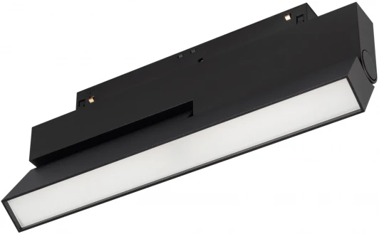 034663(1) Трековый светильник магнитный светодиодный MAG-ORIENT-FLAT-FOLD-S230-12W Warm3000 (BK, 80 deg, 48V DALI) (Arlight, IP20 Металл) 034663(1)