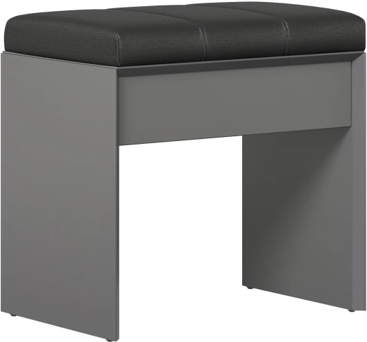 101667 Скамья Флекс, Оникс серый/Nitro Black, Любимый дом