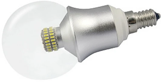015990 Лампочка светодиодная шар прозрачная E14 40W 5500-6500K Arlight 015990