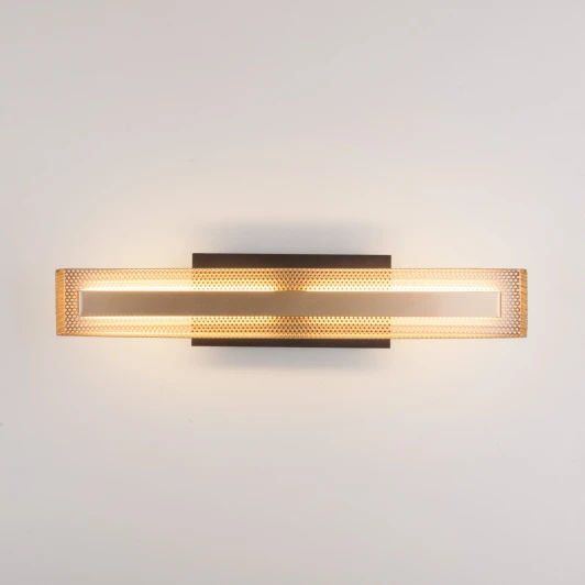 40003/LED черный/золото Бра Elektrostandard Lattice 40003/LED черный/золото
