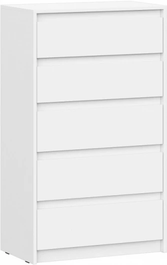 528883 Комод Woodville Идена КМ06-700 ЛДСП белое / ЛДСП белое