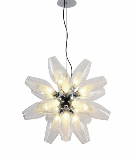 LDP 1139-18 WT+CL Подвесной светильник Lumina Deco Feretta LDP 1139-18 WT+CL