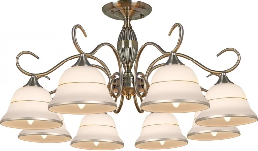 02263-0.3-08 AB Потолочная люстра на штанге Reluce 02263-0.3-08 AB (220V)