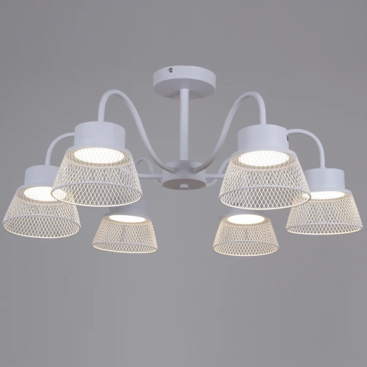 99010-0.3-06 WT Потолочная люстра на штанге Reluce 99010-0.3-06 WT