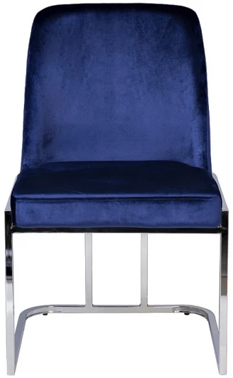 GY-DC8365-B Обеденный стул Garda Decor GY-DC8365-B (Хром/Синий)
