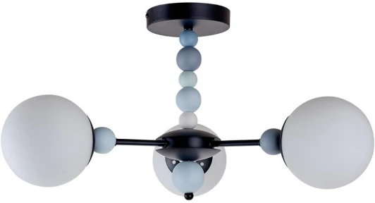 6526/3C Потолочная люстра на штанге Lumion Sunday 6526/3C черный E14 3*40W 220V (шарики)