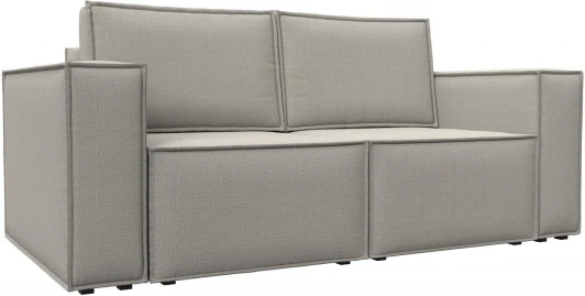 121889 Диван прямой Куба мини (Бежевый/Рогожка) Лига Диванов арт.121889