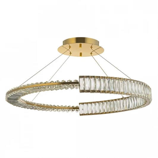 Carini L 1.5.80.100 G Подвесной светильник Arti Lampadari Carini L 1.5.80.100 G (LED, 220V, на тросе, кольцо)