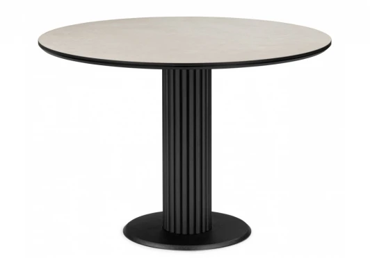 625711 Кухонный стол Notta Кэмерон 110 krater perla repose / черный