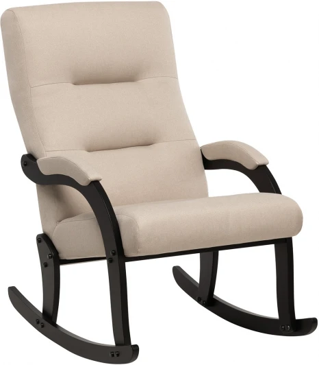 2500000173653 Кресло-качалка Leset Дэми (Фанера,Березовый шпон,Металл,Рогожка/Венге) арт.2500000173653