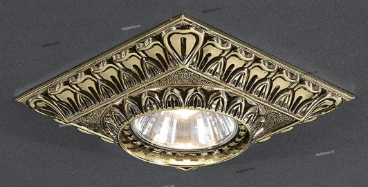 SPOT 1083 oro Встраиваемый точечный светильник Reccagni Angelo 1083 SPOT oro