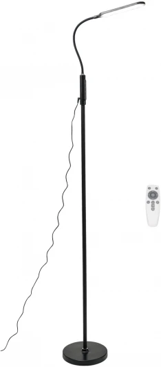 TL-515B Торшер изогнутый на гибкой ножке Artstyle TL-515B (регулировка яркости, LED, 220V, пульт управления, сенсорный выключатель)