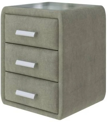 1904070 PROxSON Тумба Soft Mebel (Ткань: Велюр Лофти Олива) 51x48